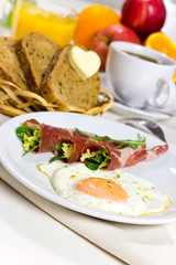 A healthy breakfast.
