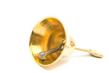 Golden bell close-up