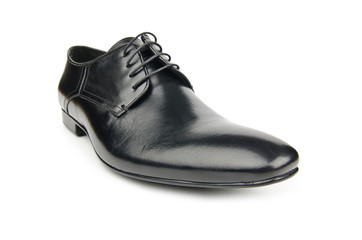 Male shoes in fashion concept