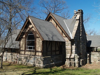 small stone chapel