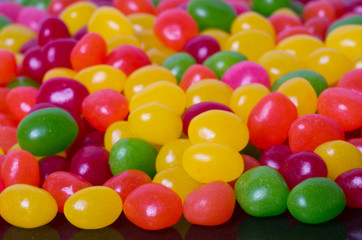 Large group of jelly beans