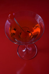 Red coctail cosmopolitan