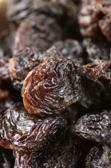 Raisins close-up