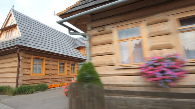 Chocholow old mountain village, Poland