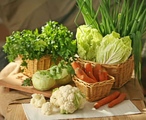 various vegetables