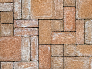 Garden path bricks