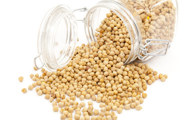 Raw chickpeas