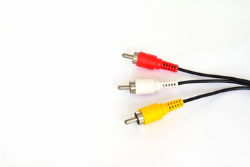 three audio plug