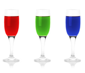 RGB  wineglass