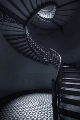 Photo sur Plexiglas Escaliers Escaliers sombres