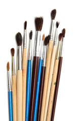 Fototapeta premium Brushes of various sizes
