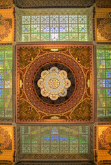 Pattern of a ceiling