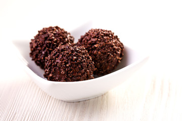 chocolate truffles