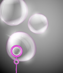 Soap bubbles