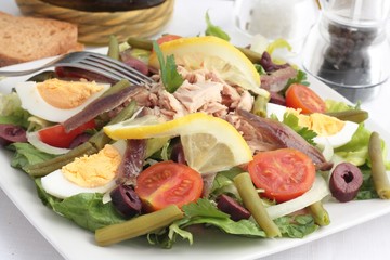 Nicoise salad or Salade Nicoise