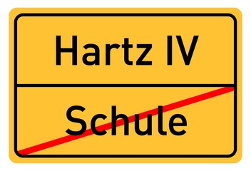 Von der Schule in Hartz IV