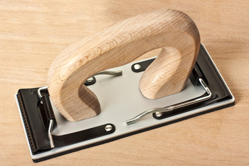 Obraz premium Sandpaper tool