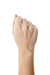 Obraz premium Woman hand fisting