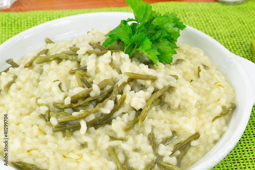 "risotto agli asparagi selvatici" Immagini e Fotografie ...