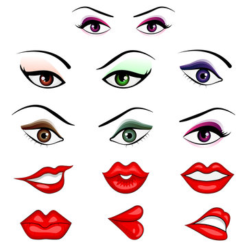 Eyes and Lips