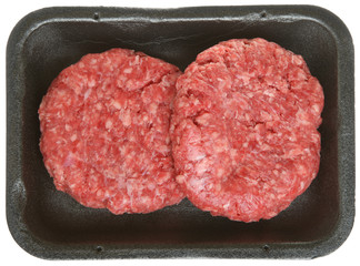 Pack of Raw Beef Burgers