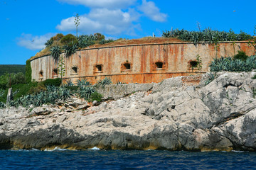 Island of Mamula, Montenegro