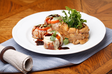 Pork Medallions with sauce