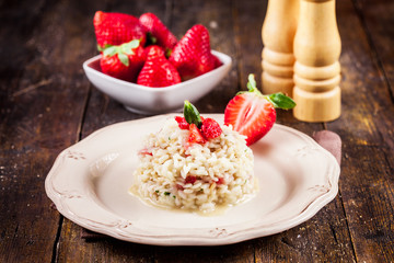 Risotto with Strawberries