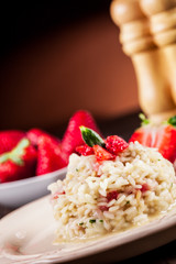 Risotto with Strawberries