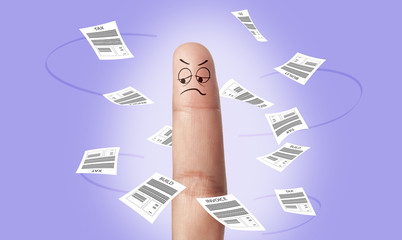 a finger get invoice