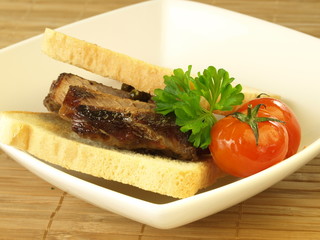 Small hamburger