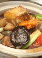 Food - Braised Beancurd with Mushroom