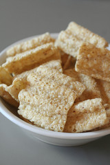 ciotola di patatine ai cereali