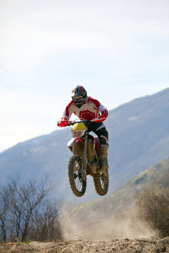 motocross - salto