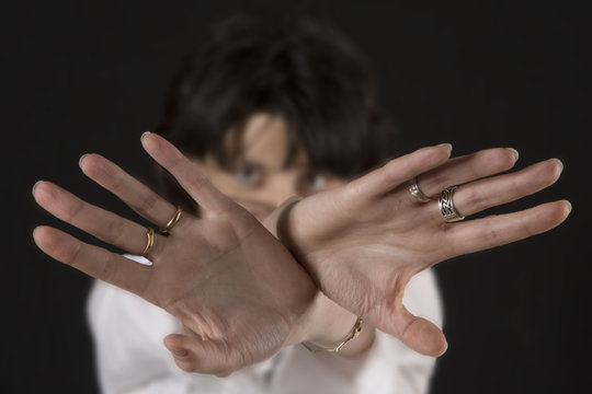 Manos de mujer en primer plano