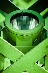 Reflector in steel
