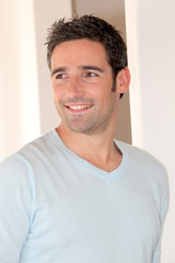 Obraz premium Portrait of handsome 30-year-old man