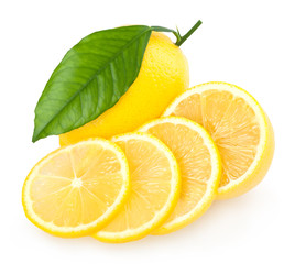 sliced lemon