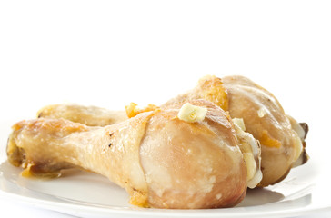 roast chicken leg