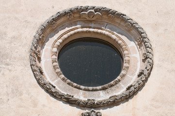 Church of St. Quirico. Cisternino. Puglia. Italy.