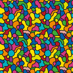 Бесшовный узор - мозаика