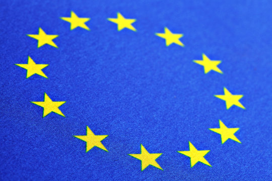 E.U. flag - Powered by Adobe