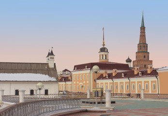 The Kazan Kremlin. Kazan, Republic of Tatarstan, Russia