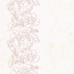 Seamless floral vintage pattern