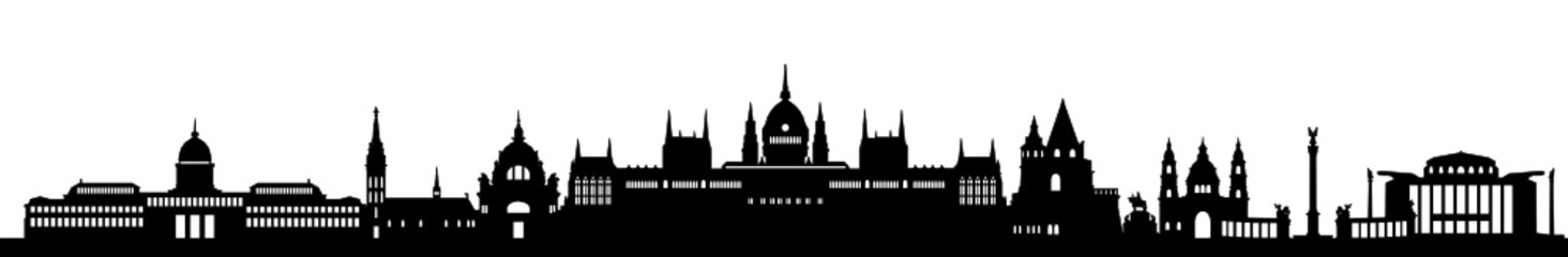 Fototapeta premium Panoramę Budapesztu