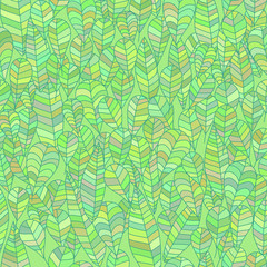 Fototapeta na wymiar A seamless pattern with leaf