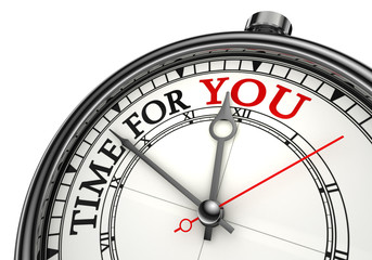 time for you concept clock