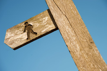 Footpath Sign