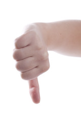 Thumb down