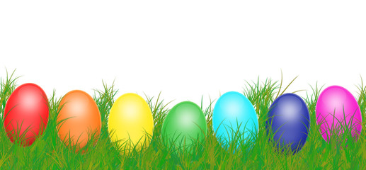 UOVA COLORATE CON ERBA